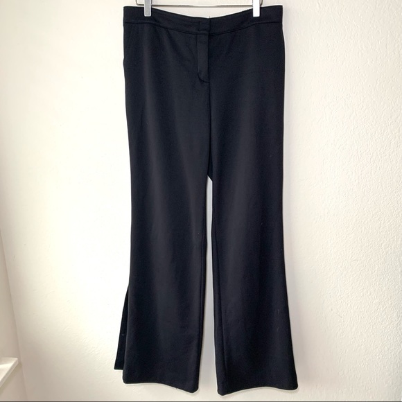 Akris Punto Marla Wide Leg Stripe Trouser Pants 10 - Picture 4 of 11